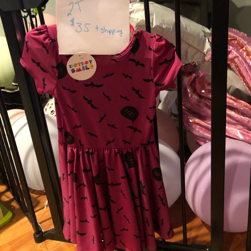 Dot dot smile 2t fall dresses choice of 3 prints